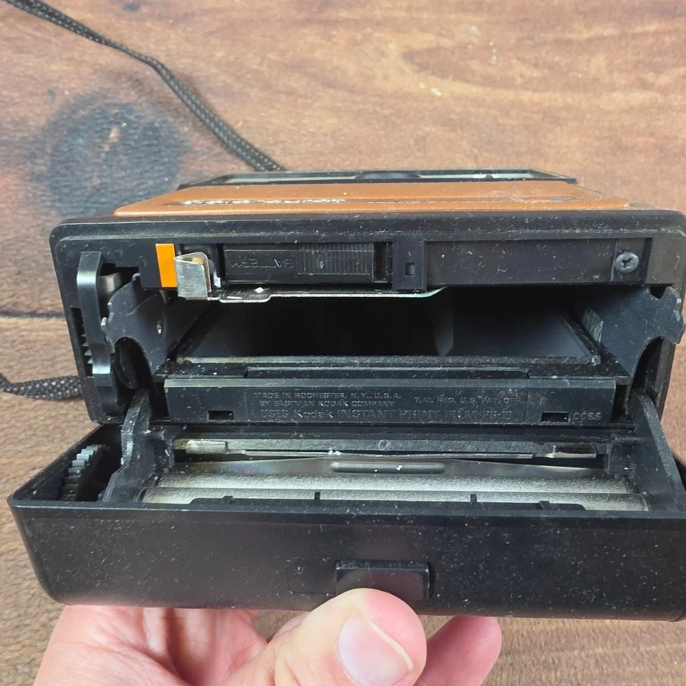Kodak Instant Camera Lot of 3 OS Brown Fair Untested For Parts Colorburst EK100